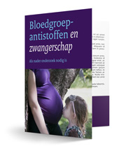 folder Bloedgroep-antistoffen en zwangerschap